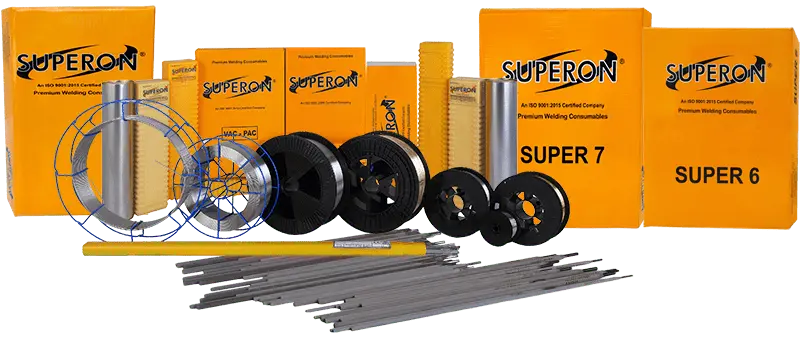 Superon India’s No. 1 manufacturer of stainless steel welding consumables